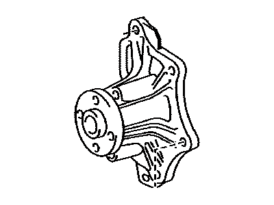 Toyota 16100-09070 Engine Water Pump Assembly