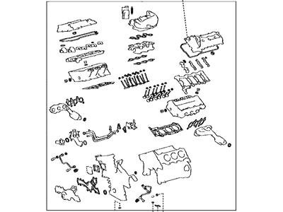 Lexus 04112-50170 Gasket Kit, Engine Valve Grind