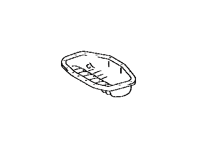 Lexus 12102-38030 Pan Sub-Assy, Oil, NO.2