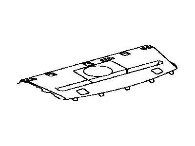 Lexus 64330-53140-B1 Panel Assy, Package Tray Trim