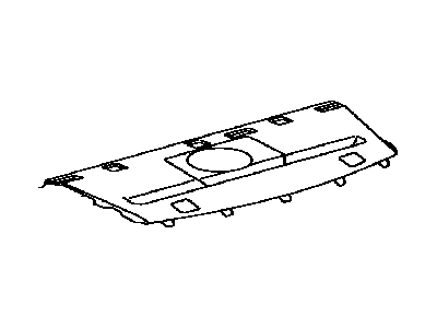 Lexus 64330-33450-A0 Panel Assy, Package Tray Trim