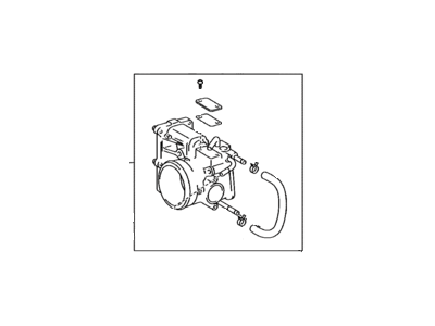 Lexus 22030-50190 Body Assembly, Throttle