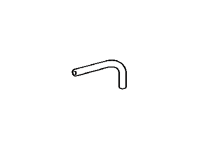 Lexus 16281-31020 Hose, Water By-Pass, NO.4
