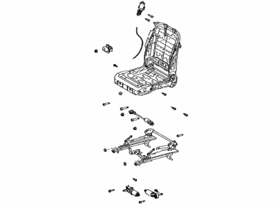 Lexus 71110-30151 Frame Assembly, Front Seat