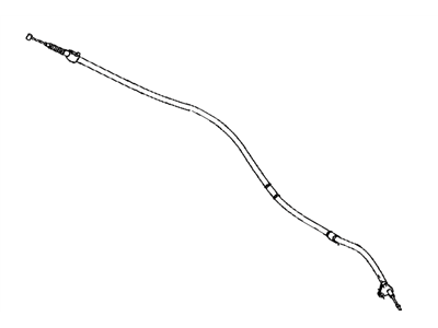 Lexus 46430-24110 Cable Assembly, Parking