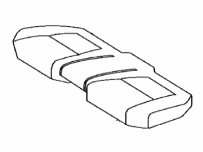 Lexus 71075-30C21-A5 Rear Seat Back Cover (For Bench Type)