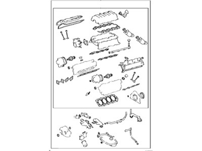 Lexus 04111-31252 Gasket Kit, Engine Overhaul