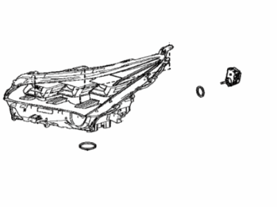 Lexus 81140-78030 Headlamp Unit Assembly, Right