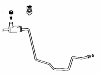 Lexus 88706-78040 Tube Sub-Assembly, Liquid