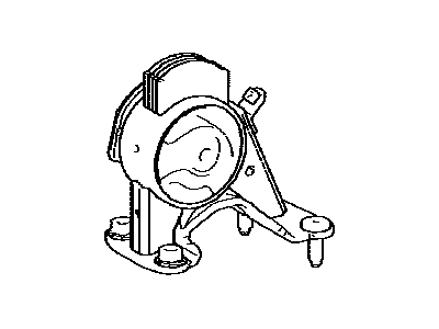 Lexus 12371-36120 INSULATOR, Engine Mounting