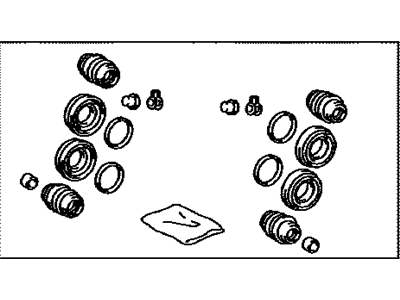 Lexus 04478-48150 Cylinder Kit, Disc Brake, Front