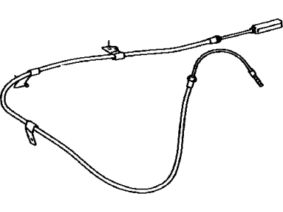 Toyota 46410-33120 Front Cable