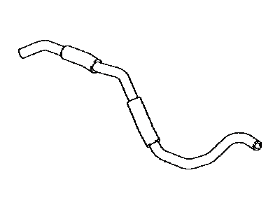 Lexus 32930-0E180 Hose Assembly, TRANSMISS