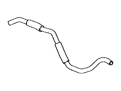 Lexus 32930-48050 Hose Assembly, Transmission