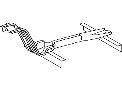 Lexus 74404-48100 Clamp Sub-Assy, Battery