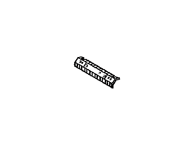 Lexus 57832-48040 Reinforcement, Rear NO.1 Seat Leg, Front NO.2