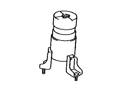 Lexus 12361-20230 INSULATOR, Engine Mounting