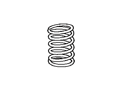 Lexus 48231-48520 Spring, Coil, Rear
