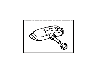 Lexus 42607-53020 Tire Valve Sub-Assembly