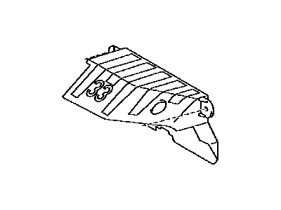 Lexus 32917-24010 Duct, Transmission Oil Cooler Air