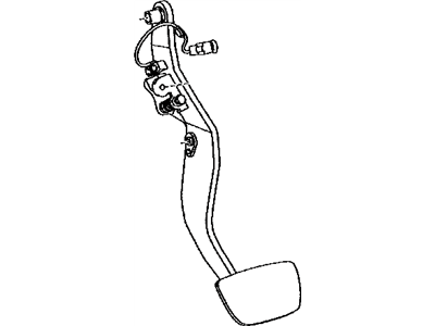 Lexus 47101-60490 Pedal Sub-Assy, Brake