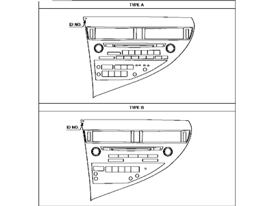 Lexus 86120-48P50 Receiver Assy, Radio