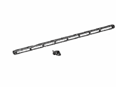 Lexus 67865-0E010 WEATHERSTRIP, Front Door