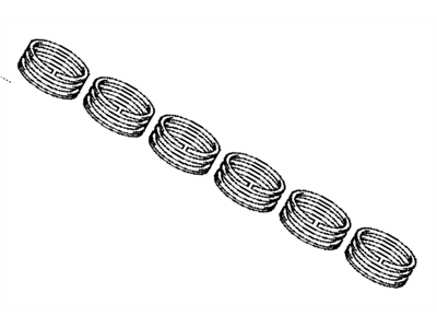Lexus 13011-36100 Ring Set, Piston