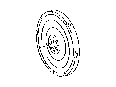 Lexus 13450-0W051 FLYWHEEL Sub-Assembly