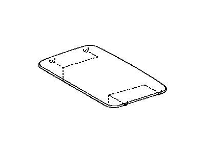 Lexus 63201-33180 Sliding Roof Glass Sub-Assembly