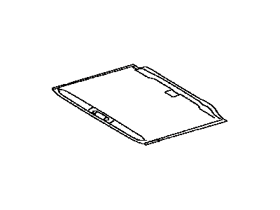 Lexus 63306-06100-A0 Trim Sub-Assy, Sunshade