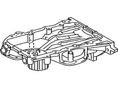 Toyota 12101-36040 Pan Sub-Assembly, Oil