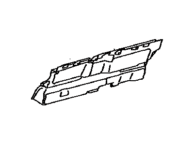 Lexus 64195-33040 INSULATOR, Room Part