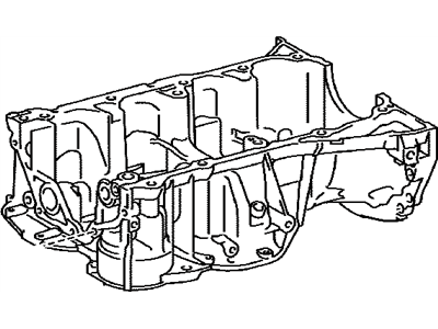 Toyota 11420-28020 Crankcase Assy, Stiffening