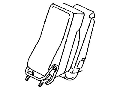 Lexus 72830-53400-D0 Rear Seat Armrest Assembly, Center
