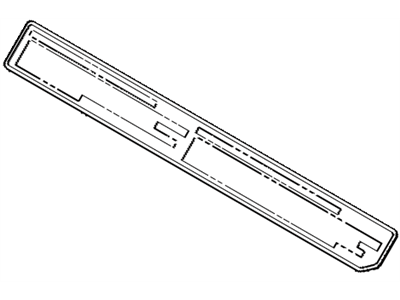 Lexus 81192-50010 Seal, Headlamp