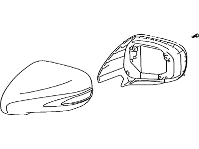 Lexus 8791A-53391-A0 Cover, Outer Mirror