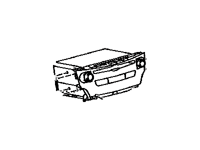 Lexus 86130-50E70 Receiver Assy, Multi-Media Module