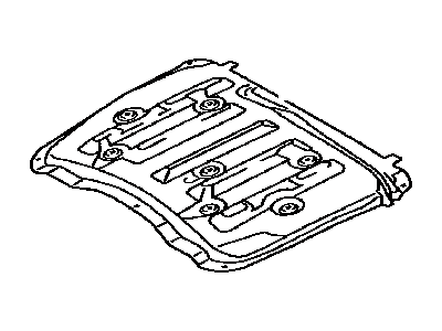 Lexus 53341-53030 INSULATOR, Hood