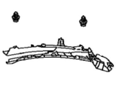 Lexus 62442-53011-A0 Garnish, Roof Side Rail