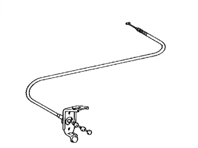 Lexus 78180-60590 Cable Assy, Accelerator Control