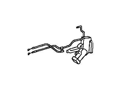 Toyota 69030-60080 Front Door Lock Assembly, Right