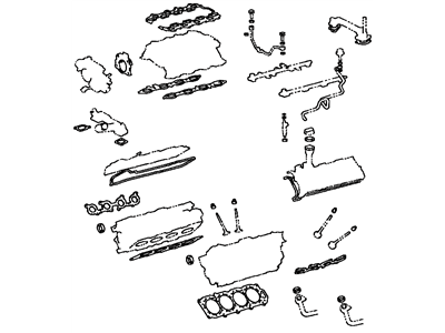 Lexus 04112-50122 Gasket Kit, Engine Valve Grind