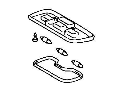 Lexus 81260-60061-B0 Lamp Assy, Map