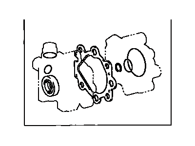 Lexus 04446-60200 Gasket Kit, Power Steering Pump