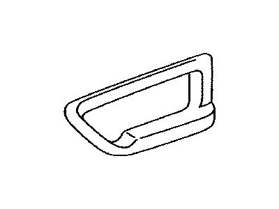 Lexus 74220-60100-B0 Front Armrest Assembly, Left