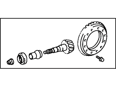 Toyota 41201-80202 Ring & Pinion