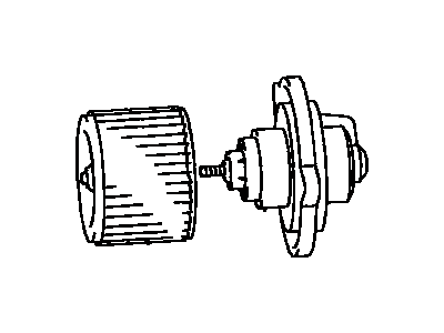 Lexus 87103-60200 Motor Sub-Assy, Blower