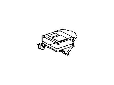 Lexus 89170-60170 Sensor Assembly, Air Bag
