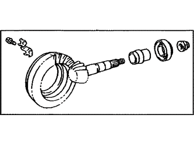 Toyota 41201-80127 Ring & Pinion